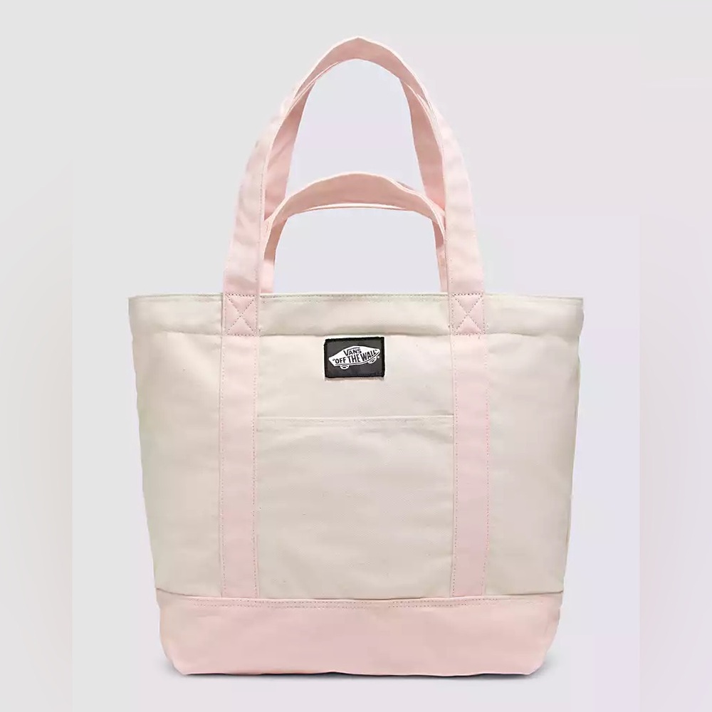 Vans Tell All Zip Tote Bag Light Pink